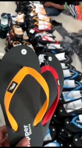 Sandal Jepit Classic Flipper Bahan Spon Rubber Beli 1 Gratis 1