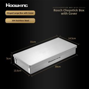 DIHUANTUO | Stainless Steel Covered Chopsticks Box