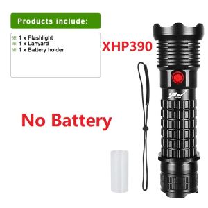 XHP390 Underwater Lantern IPX8 Professional Diving Flashlight White Light Diving 800m Underwater Portable Searchlight Scuba Lamp