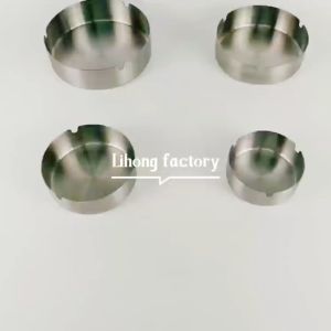 Asbak Roko Stenlis 12cm 10cm 8cm 12 cm 10 cm 8 cm Asbak Stainless Steel Bulat Asbak Cafe Hotel