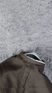 TOPI PRAMUKA SD COKLAT LOGO BORDIR PENGIKAT KARET