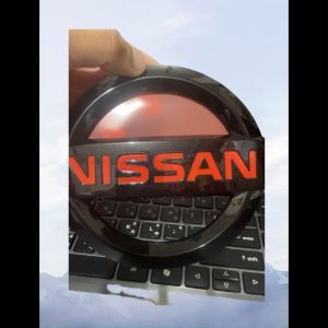 Original Nissan Navara / Terra 2016 to 2025 Front Bumper Grill Glossy Black Emblem/ Grill Ornament Logo Nissan Auto Parts