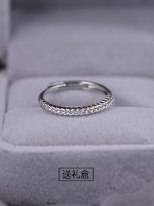 925 Sterling Silver Wheat Ear Ring Open Finger Ring for Women Luxury Minimalist Design Fashionable Trendy Jewelry Accessory