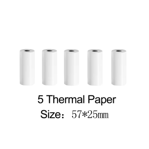 Kids Camera Instant Print Gifts Toys 1080P HD Dual-Lens Selfie Digital Camera with 5 Rolls Print Paper Stickers Pens & 32G Card