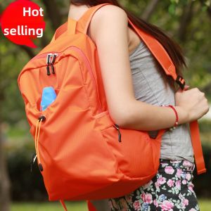 Ultra-Light Backpack Female Large Capacity Casual Simple Backpack Student Lightweight Exercise Waterproof Male Outdoor Hiking Travel