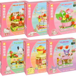 Sanrio Building Block Toys: Hello Kitty, Melody & Kuromi