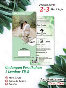 Undangan Pernikahan TB B