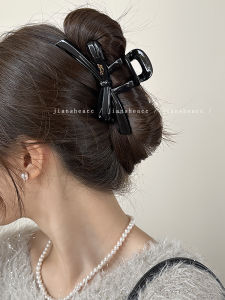 กิ๊บติดผมรูปผีเสื้อตัวอักษรขนาดใหญ่สำหรับผู้หญิง 2024 กิ๊บติดผมสไตล์เกาหลี ทรงผมแบบสั้น ทรงหางฉลาม สไตล์ใหม่