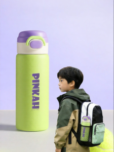 pinkah | Childrens Insulated Straw Cup For Schoolboys Portable