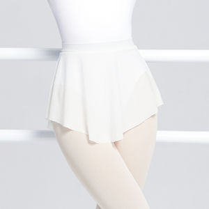 Woman Ballet Skirt A Side Split Short Dance Skirt Soft Mesh Elastic Skirt for Woman Ballet Tutu Skirt