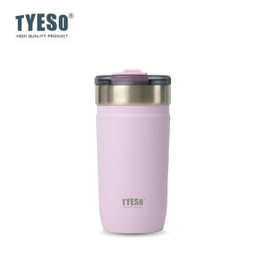 TYESO | Ly Giữ Nhiệt Tyeso 550/710ML Bằng Thép Không Gỉ 304 Có Ống Hút Thiết Kế Tối Giản Chống Rò Rỉ Dùng Được Cho Đồ Uống Nóng Và Lạnh