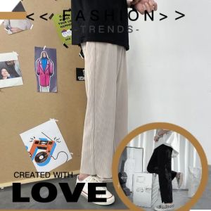 LHFriday ใหม่มาแรง กางเกงผู้ชาย ขายาว ทรงกระบอก เนื้อผ้าดี แมทช์ง่าย มีสีที่รับถูก รอดหมด ลูกค้าเลือก 4 สี ราคาถูก ต้องรับสู้