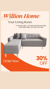 WILLION HOME L-TYPE SMALL SOFA LLOWESTS IN MARKET