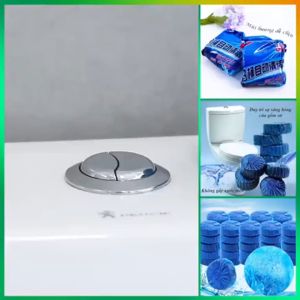 (HỎA TỐC) - Combo50 Viên tẩy vệ sinh bồn cầu - Viên thả bồn cầu tẩy sạch Diệt khuẩn vết bẩn ở toilet Nhật Bản