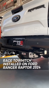 RAGE TOWHITCH FOR FORD RANGER RAPTOR 2019-2021 | UP TO 3 TONS PULLING CAPACITY | HIGH-QUALITY STEEL | EASY TO INSTALL