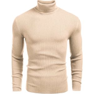 Sonclothing - Kaos Polos Turtleneck Leher Tinggi Lengan Panjang | Kaos Polos Kerah Tinggi