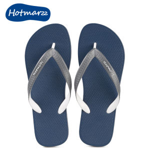 Hotmarzz Dép xỏ nam PVC không Dép lê trơn trượt cho trang phục ngoài trời bãi biển clip trên Dép HM0803A