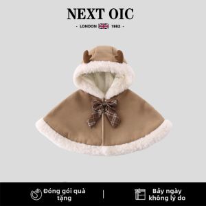NEXT | Áo Choàng Len Chống Gió Ấm Áp