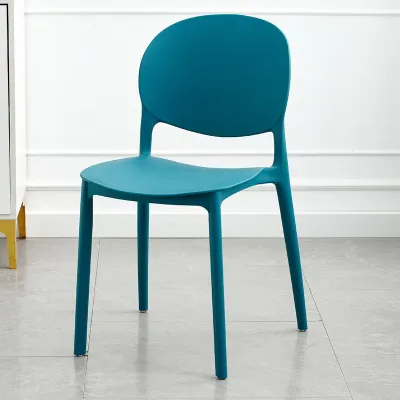 HUAYASEN | Stackable Plastic Dining Chair with Backrest