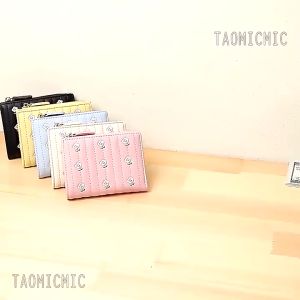 Dompet Wanita FLOWERS Wallet - Dompet lipat motif bunga - Tas wanita mini - Dompet Koin kekinian