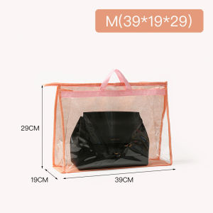 Transparent Luxury Bag Storage Sealed Protector against Moisture Mold for Home Use Wardrobe Leather Bag Cover Dustproof Bag