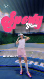 Áo Polo Thể Thao Nữ Pickleball Etheria Cao Cấp Mềm Mịn Thoáng Mát EAP2102504
