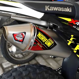 Knalpot Norifumi MONSTER Semi Bending KLX 140 KLX 150 CRF 150L WR 155 DTRACKER 150