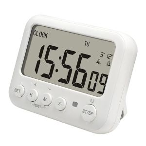 Đồng Hồ Hẹn Giờ Nhà Bếp Kỹ Thuật Số Có Đồng Hồ Nam Châm Báo Động Lớn Màn Hình Hiển Thị Rõ Ràng Phụ Kiện Nhà Bếp Gia Đình