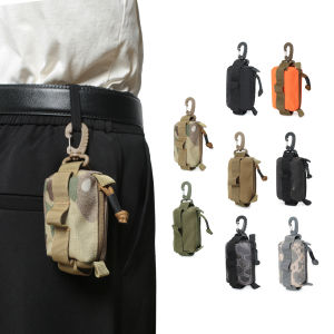 Tactical EDC Pouch Zipper Key Card Holder Pouch Coin Purses Wallet Small Bag Organizer Outdoor Key Bag