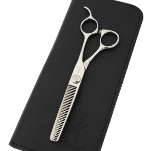 MK-635 35 Teeth Texturizing Shears Japanese 440C Stainless Steel Small Finger Holes Design Salon Barber Tool 6.0 Inch 30% Thinning Rate