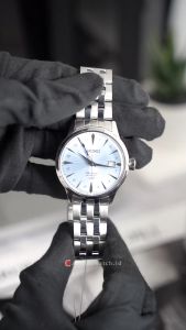 Jam Tangan Pria Seiko Presage “Skydiving” SSK037J1 Cocktail Time GMT Light Blue Dial Silver Stainless Steel