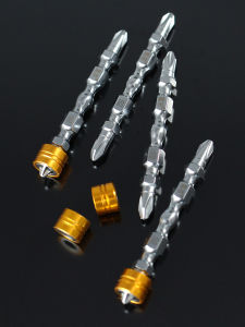 Dane เครื่องมือ Double-Headed Cross Magnetic เครื่องมือไฟฟ้าโลหะผสมเหล็กแม่เหล็กที่แข็งแกร่งชุดหัวลื่นเจาะแหวนแม่เหล็กชุด