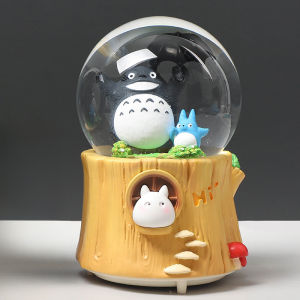 Cute Cartoon Heart Fox Music Box