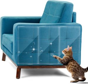 Cat Scraper Sofa Scratcher Guard Scratching Post Furniture Couch Cover Protector Cat Deterrent Tape Pad Carpet for Pet Dog