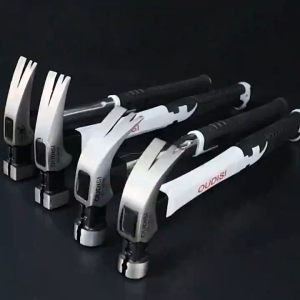 AIRAJ Short/Long Handle Claw Hammer Double Nail High Carbon Steel Household Durable Anti Slip Industrial Grade Hand Tool