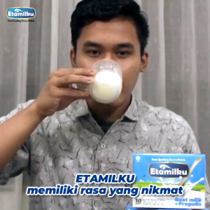 Paket 5 Box Susu Kambing Etawa Etamilku GoatMilk Plus Propolis Asli BPOM
