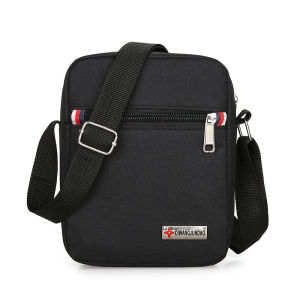 Casual Oxford Cloth Mens Crossbody Bag Canvas Shoulder Bag Business Trend Small Backpack Sports Outdoor Accessories