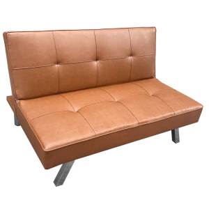 Sofa Bed mini size 1.2m vải Nhung xanh - Mẫu sofa nhỏ 120cm x 96cm vải Nhung mềm mịn