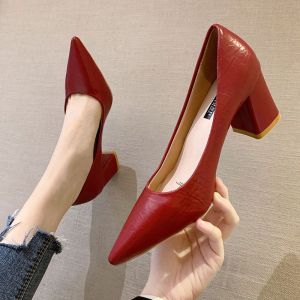 Korean Office Soft Soled High Heels for Women Fashionable and Elegant High Heels for Women