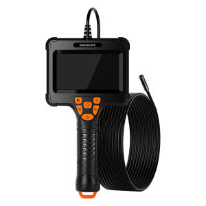 Camera Nội Soi Cầm Tay Màn Hình IPS 43 Đầu Dò Chống Nước Kép/đơn 8MM Với 8 Đèn LED Để Kiểm Tra Hệ Thống Ống Nước Ô Tô Borescope