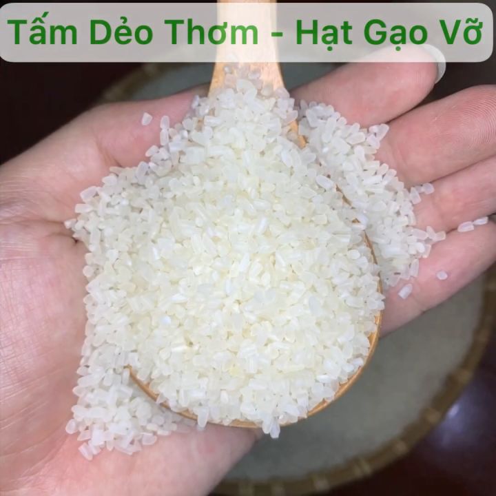 Gạo Tấm Dẻo Thơm Túi 1Kg - Hạt gạo vỡ nhỏ trong quá trình xay xát gạo ...