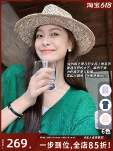 Meiyang Linen Pullover Sweater: Sweet Tube Knitwear Short Sleeve Work Clothing Regular Thickness Low Round Neck Solid Color Single Piece