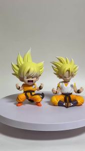 Bandai | 11cm/4.33in Anime Dragon Ball Figure Goku Action Figures Pvc Statue Desktop Ornamen Collection Model Toys Gifts