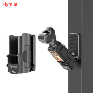 Flymile Magnetic Mount for DJI OSMO Pocket 3 Clip Holder Cycling/V-log/Tabletop Base Adjustment Camera Accessories