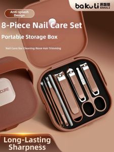 BAKULI | Anti-splatter Portable Nail Clippers Set