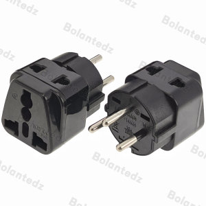 Universal AU US EU UK To Israel Plug Adapter Travel Adapter 1 To 2 Electrical Socket Palestine Israel Plug Converter AC Outlet