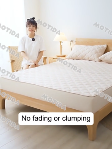 Waterproof Quilted Cotton Mattress Protector Bed Cover Bed Sheet Machine Washable Bed Sheet