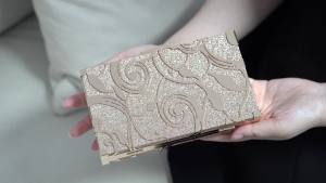 Classic Champagne Evening Bags: Bridal Clutches & Formal Handbags