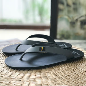 Flip-Flops Mens Thailand Original Import Natural Latex Non-Wear Feet Non Slip Non-Stinky Feet Outdoor Casual Beach Shoes