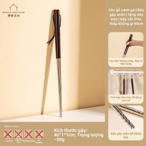 MODERN SWEETHOME | Đũa Ăn Nấu Chống Nhiệt Inox 316L